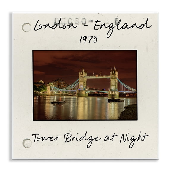 Stupell Industries London England Travel View Architecture Painting Unframed Art Print Wall Art, 12 x 12