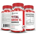 thumbnail image 4 of Vital Grow XL Performance Gummies 1000MG Advanced Formula Formulated with ACV Pomegranate Beet Juice Powder B12 Vegan Non GMO 60 Gummys, 4 of 7