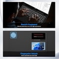 thumbnail image 5 of 15.6" FHD Laptop Intel Pentium N150 (Beat i3-1115G4, 4-Core Up to 3.6GHz) 4GB RAM 128GB SSD with Backlit Keyboard 65W GaN Type-C Fingerprint for Home Student Business, 5 of 7
