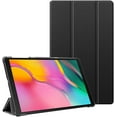 thumbnail image 1 of Case for Samsung Galaxy Tab A 10.1 T510 / T515 2019 - Ultra Slim Superlight Synthetic Leather Protective Case with Stand Function for Samsung Galaxy Tab A 10.1 Inch 2019 Tablet, Black, 1 of 1