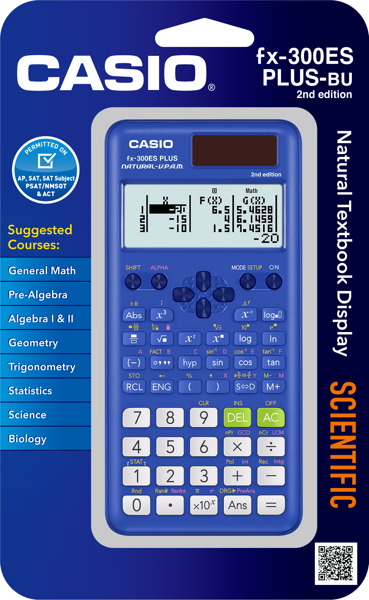 Casio Fx-300Es Plus Scientific Calculator