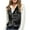 Black, variant on Waistcoat Vest for Women Elegant V Neck Button down Soft Velvet Sleeveless Jacket Dressy Blazer Vest