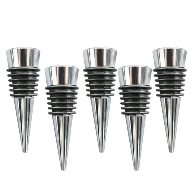Molde de silicona Sunnimix para tapón de botella de vino 5 piezas Molde de fundición de resina epoxi