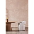 thumbnail image 2 of Moe's Home Collection Barrow 19.25" Polyester Dining Chair in White Mist, 2 of 2