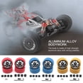 thumbnail image 3 of RC Model Crawler Car Wheel Hub Simulation Upgrade Automobile Part Assembly Wheels Rim Replacement for WLtoys A949 A959 A969 A979 Red, 3 of 6