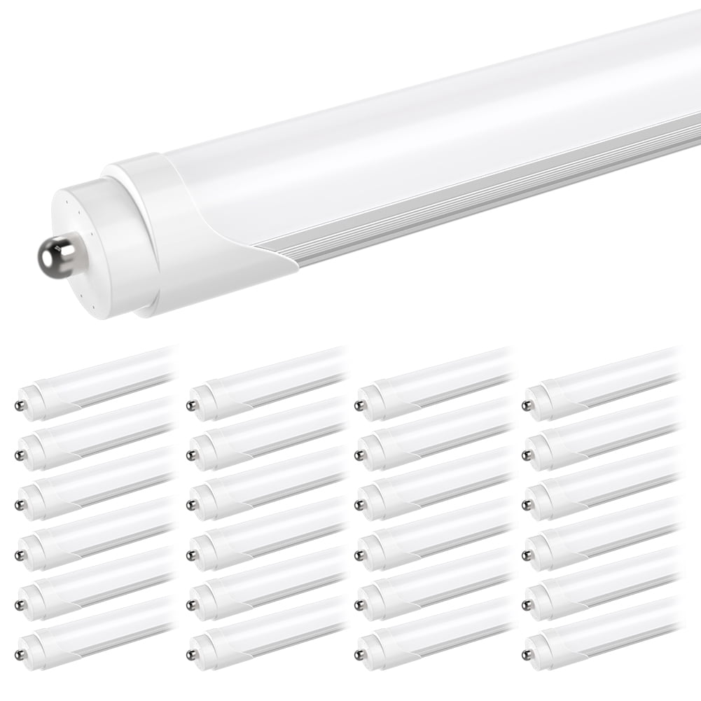 15 Pack T8 LED Bulbs,4FT 20W Tube Lights for Kitchen,Closet etc.G13 Base,Milky Cover,Daylight White 6500K,Ballast Bypass,4 Foot T12 Bulb Light Fixture Replacement for Flourescent Tubes