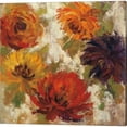 thumbnail image 4 of Metaverse Silvia Vassileva 'Fiery Dahlias' Canvas Art (Set of 2), 4 of 4