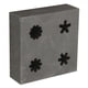 thumbnail image 3 of Molde De Grafito, Forma De Flor De Ahorro De Energía De Alta Densidad, Moldes De Grafito, Conductividad Térmica, Superficies Más Suaves, 4 Formas Para El Hogar Mgaxyff Graphite Mould, 3 of 8