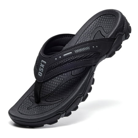 

Men s Lightweight Arch Support Sandals - Anti-skid Rubber Beach Slippers for Outdoor Comfort and Casual Style beach shoes men
