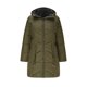 thumbnail image 3 of Parkas de manga larga de invierno para mujer, chaqueta de plumón alargada y gruesa de longitud media, abrigo para mujer, 3 of 8