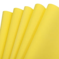 EVA Foam Sheets Yellow 19.7 Inch x 17.7 Inch 0.8mm Thick Crafts Foam Sheets 5Pcs