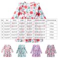 thumbnail image 3 of JUMEYU Little Girls Cotton Long Sleeve Cartoon Appliques Summer Casual Dress 6T 7T (Pink,6-7 Years), 3 of 9