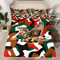 thumbnail image 2 of Feelyou Camo Duck Wildlife Bed Sheets for Teen, Rustic Farmhouse Hunting King Sheets, Vintage Camouflage Sheet Set, Super Cozy Room Decor, 4-Piece, 2 of 7