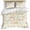 Beige, variant on 3 Piece Beige Flowers Duvet Cover Set Full Size,Microfiber Comforter/Quilt Cover with Corner Ties and 2 Pillowcases,Farmhouse Botanical Floral Green Leaves All Season Soft Bedding with Zipper Closure