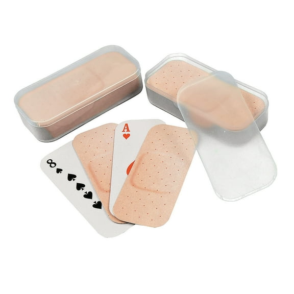 Bandage Shaped Playing Cards - Party Favors - 12 Pieces