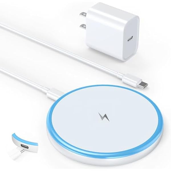 Anker MagGo Magnetic Wireless Charger (Pad), Qi2 Certified 15W