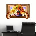 thumbnail image 3 of Dvkptbk Wallpaper Sticker Leopard PVC Sticker Wall Stickers Wallpaper Living Room Decoration Home Decor on Clearance, 3 of 3