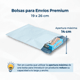 thumbnail image 2 of ParaPaquetes Bolsas Para Envío Premium 19x26 200pz, 2 of 3