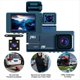 thumbnail image 1 of Grabador de Coche HD 1080P Pantalla de 2 Pulgadas para Coche Lentes con la Misma Pantalla con Imagen Inversa Grabador DVR para Coche, 1 of 8