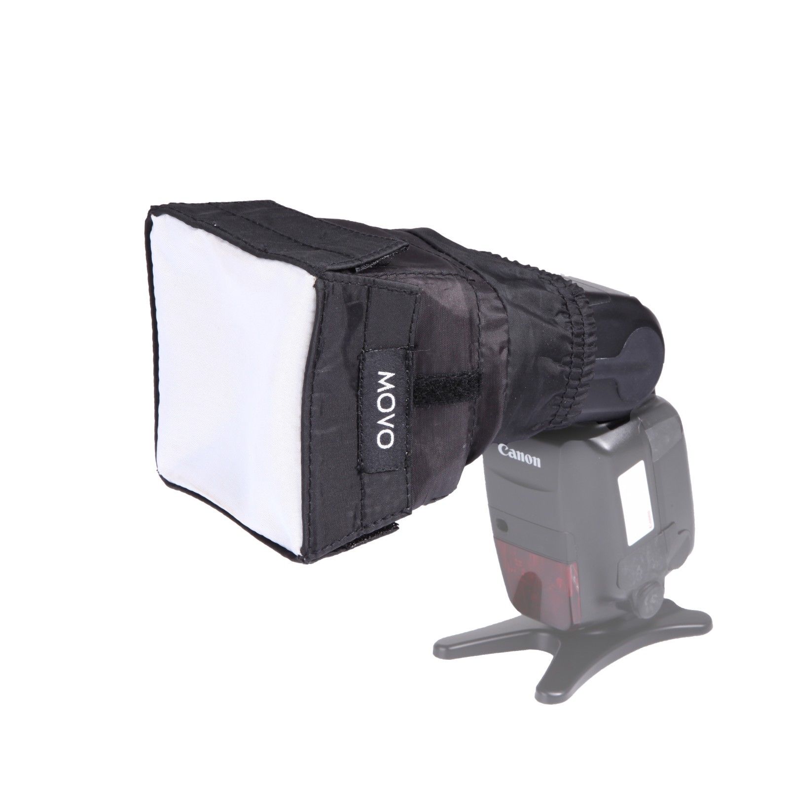 Movo Photo SB6 Universal Cloth Softbox Flash Diffuser with Elastic
