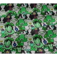 thumbnail image 5 of oneOone Cotton Jersey Sea Green Fabric Horse Sewing Fabric By The Yard Printed Diy Clothing Sewing Supplies 58 Inch Wide, 5 of 6