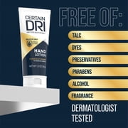 Certain Dri Hand Lotion for Sweat Control, Clinical Strength, 1.3oz