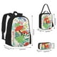 thumbnail image 2 of Balery Mushroom and Frogs Mochila Escolar 3 en 1 para Niños - Mochila Resistente con Lonchera Térmica y Estuche - Mochila Escolar para Niños y Niñas, 2 of 7