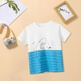 thumbnail image 6 of Utlike Boys T-Shirt Toddler Short Sleeve Tees Cotton Casual Fun Printing Crewneck Summer Top Clothes Size 7 Years-8 Years, 6 of 9
