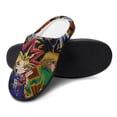 thumbnail image 4 of Mens Cozy Slippers Yu-Gi-Oh Warm Soft Plush Slipper Slip-on House Shoes for Home Indoor Outdoor, 4 of 7