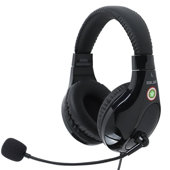 Amdohai A566H Computer Wired Headphone Student Lightweight Noise Cancelling Headset with Microphone for Online Study Education Test