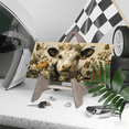 thumbnail image 3 of 1 Pcs 2D Flat License Plate Covers & Frames, Cow with Flowers For Decorative Front, Waterproof For Decoration Aluminum License Plate Covers & Frames Cover For Men Women, 12" X 6", 3 of 6