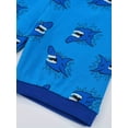 thumbnail image 3 of WIBACKER Cotton 2 Pieces Pajamas for 3-8T Boys Summer Sleepwear Kids Short Sleeve Tops and Shorts Set - Shark, 3 of 8
