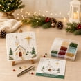 thumbnail image 5 of DIY Sea Glass Painting Christmas Hanging Ornament Kit – 5D Crystal Christmas Church Art Craft – Christmas Animal Sea Glass Art Decoration for Hand‑Making Home Tabletop Artwork, 5 of 6