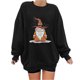 thumbnail image 2 of Ichuanyi Liquidación Mujeres Classic Halloween Impresión de estampado Canneco de manga larga Tops de sudadera suelta ICHUANYI WER202308182955, 2 of 6