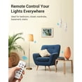 thumbnail image 2 of Enchufe de bombilla de control remoto DEWENWILS E26/E27 (paquete de 3), 2 of 6