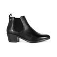 thumbnail image 1 of Botin Tacon cuadrado medio Mujer Flexi Piel 102212 Negro Flexi Piel, 1 of 4