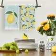 thumbnail image 4 of Sm:)e Lemon Flower Summer Kitchen Towels Dish Towels, 18x26 Inch Seasonal Summer Decoration Hand Towels Set of 2, 4 of 7