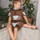 thumbnail image 4 of Balery Coffee Cafe Cup Conjunto de Pijama Infantil de Manga Corta con Estampado – Ropa de Dormir de Algodón Suave-XX-Large, 4 of 6