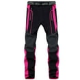 thumbnail image 1 of Snow Pants women Insulated Snow Overalls Solid Color Pocket Trousers Pants, 1 of 9