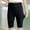 Black, variant on Kiviey Shorts for Girls Yoga Leggings Shorts Solid Five Quarter Pants Size 2-3T