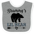 thumbnail image 3 of Inktastic Grammy Lil Bear Grandson Boys Baby Bib, 3 of 4