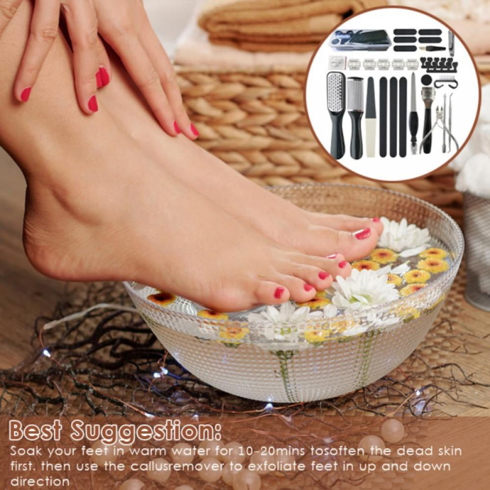 Pedicure Dead Skin Remover Feet Care Woman Stock Photo - Image of manicure,  body: 61775272