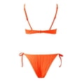 thumbnail image 3 of Vedolay Swimdress Swimsuits For Women Plus Size Tankini Swimsuits for Women with Shorts Flyaway Bathing Suits 2 Piece Swimwear,Orange S, 3 of 5