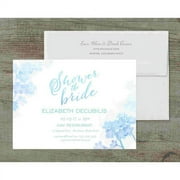 Ombre Deluxe Bridal Shower Invitation