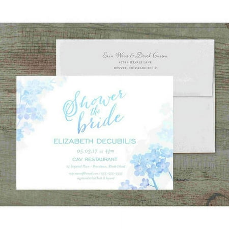 Ombre Deluxe Bridal Shower Invitation