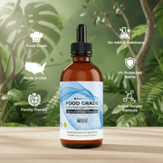 Food Grade Hydrogen Peroxide 12% Dropper Bottle - All Purpose Oxidizer