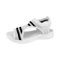 thumbnail image 2 of Willtoo Womens Mesh Walking Sandals Open-Toe Summer Hollow Out Breathable Athletic Sandals Beach Casual Loose Outdoor Shoes, 2 of 6