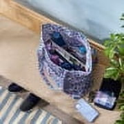 Vera Bradley Women's Cotton Tote Handbag, Perennials Noir Dot