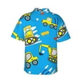thumbnail image 3 of Balery Men'S Summer Hawaiian Shirts Short-Sleeve Design Name Printed Casual Shirts - Size Name, 3 of 9