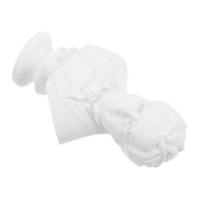 OUNONA Small Resin Bust Statue Miniature Musician Figurine Desktop Decoration Resin Portrait Sculpture Classic Tabletop Adornment